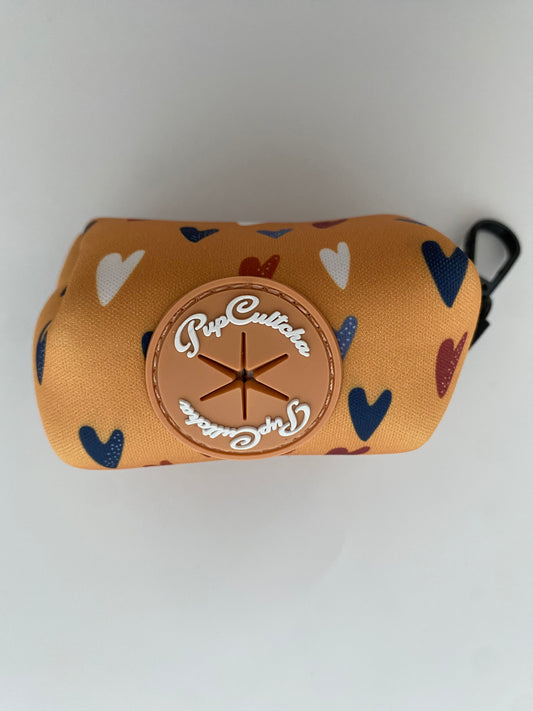 Retro Love Poop Bag Dispenser